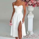 Vestido Midi Deanna - Marfim