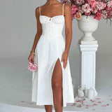 Vestido Midi Deanna - Marfim