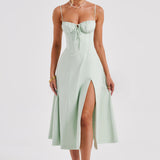 Vestido Midi Deanna - Sálvia