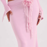 Saia Maxi Deema - Rosa