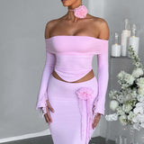 Saia Maxi Deema - Rosa