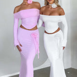 Saia Maxi Deema - Rosa