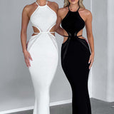 Vestido Maxi Delia - Preto