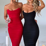 Vestido Maxi Demi - Vermelho