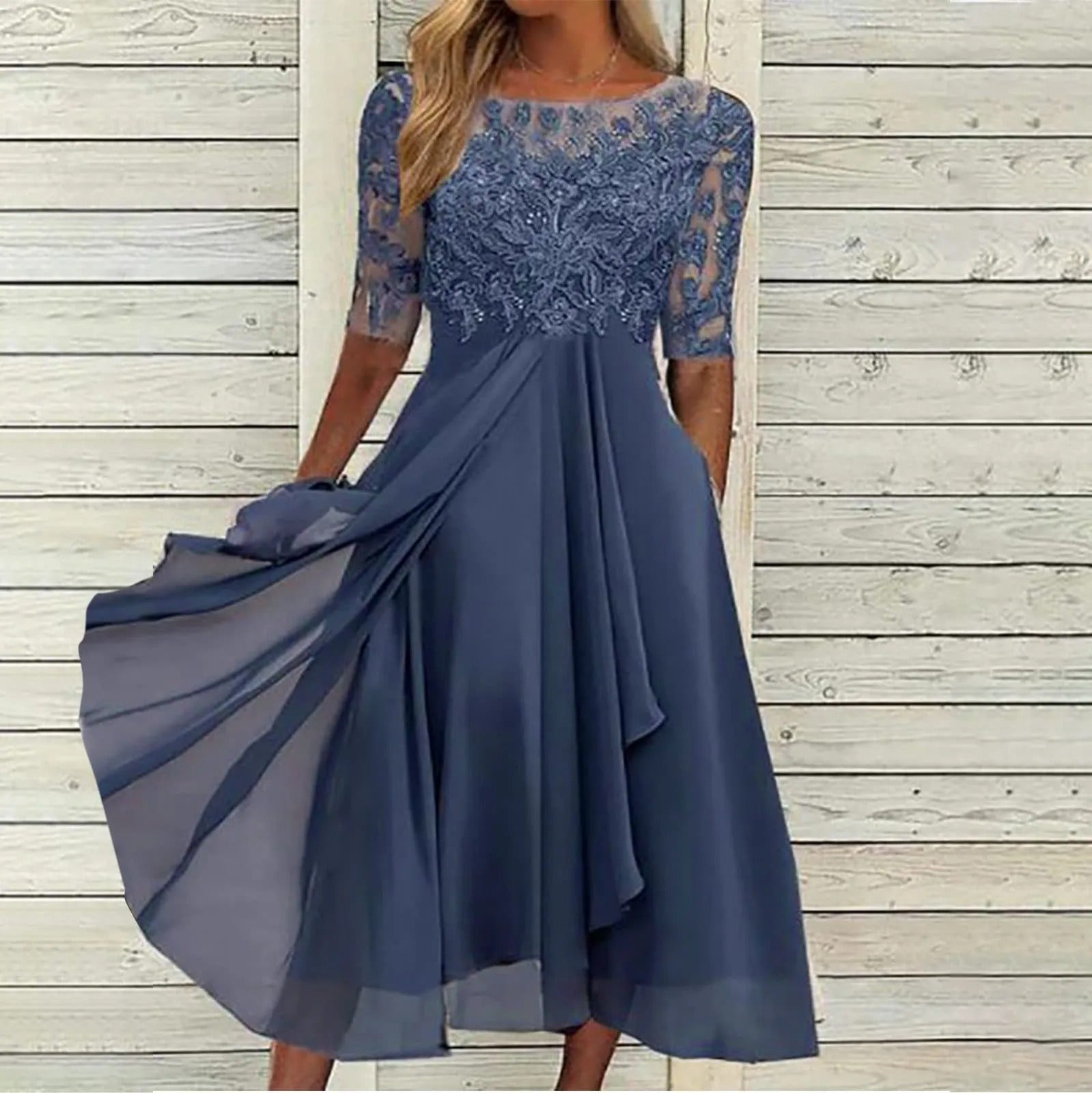 Dalila - Vestido de renda elegante