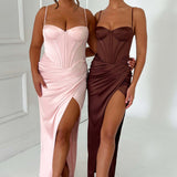 Vestido Maxi Despina - Chocolate