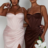 Vestido Maxi Despina - Chocolate