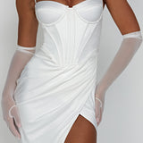 Vestido Maxi Despina - Marfim