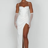 Vestido Maxi Despina - Marfim