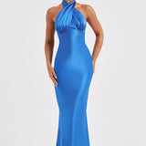 Vestido Maxi Dimitra - Azul