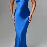 Vestido Maxi Dimitra - Azul