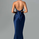 Vestido Maxi Dimitra - Marinho