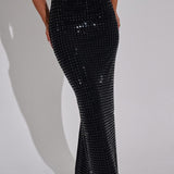 Saia Maxi Dimity - Preta