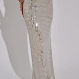 Saia Maxi Dimity - Nude