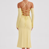 Vestido Midi Dulce - Limão