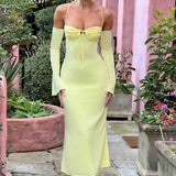 Vestido Midi Dulce - Limão