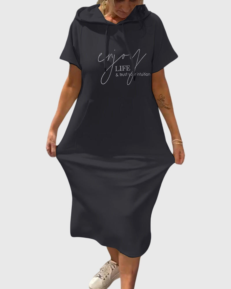 Marlowe™ | Vestido Casual com Capuz