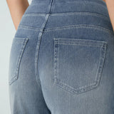 Eva | Calças de Cintura Alta Elásticas com Ajuste Confortável