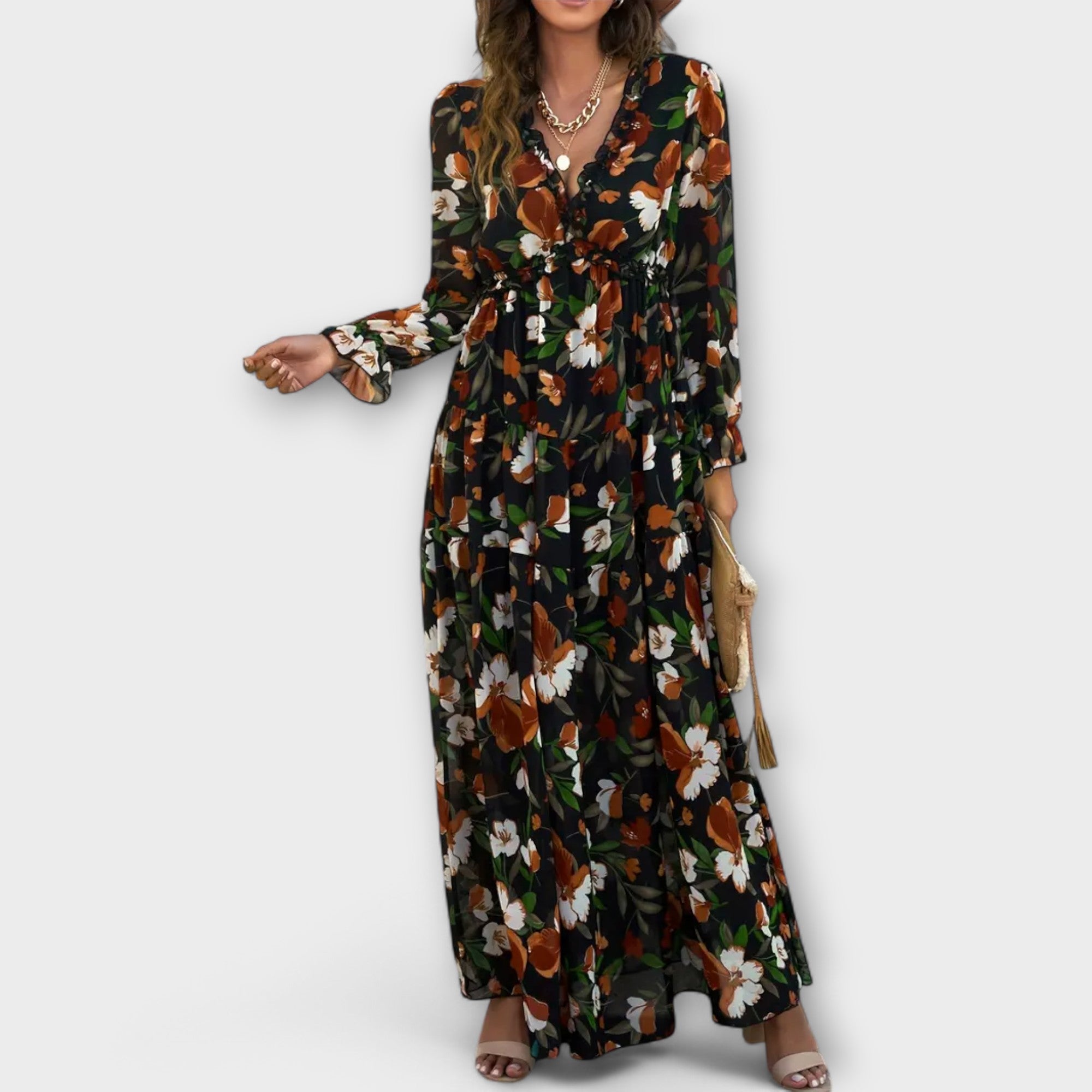 Ynah | Vestido Maxi Elegante
