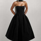 Vestido Midi Edith - Preto