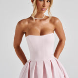 Vestido Midi Edith - Rosa