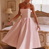 Vestido Midi Edith - Rosa