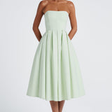 Vestido Midi Edith - Menta