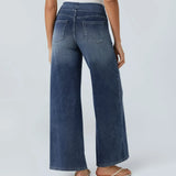 Eva | Calças de Cintura Alta Elásticas com Ajuste Confortável