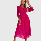 Chloe™ | Vestido Leve de Chiffon Sedoso