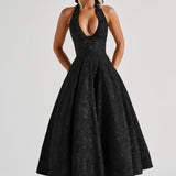 Vestido Midi Effie - Preto