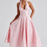 Vestido Midi Effie - Rosa