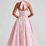 Vestido Midi Effie - Rosa