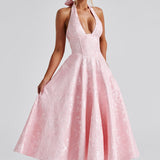 Vestido Midi Effie - Rosa