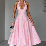 Vestido Midi Effie - Rosa