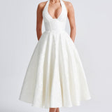 Vestido Midi Effie - Marfim