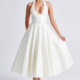 Vestido Midi Effie - Marfim