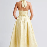 Vestido Midi Effie - Limão