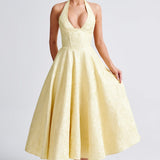 Vestido Midi Effie - Limão