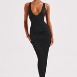 Vestido Maxi Elias - Preto