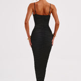 Vestido Maxi Elias - Preto