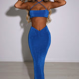 Saia Maxi Elita - Azul Elétrico