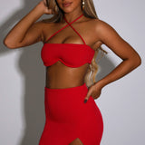 Saia Mini Eliza - Vermelha