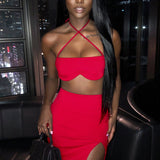 Saia Mini Eliza - Vermelha