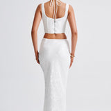 Saia Maxi Elizabeth - Marfim