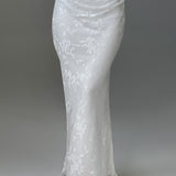 Saia Maxi Elizabeth - Marfim