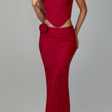 Saia Maxi Elizabeth - Vermelha