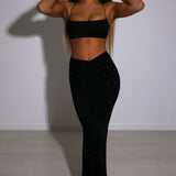 Saia Maxi Eloise - Preta