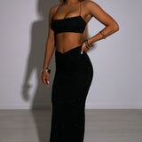 Saia Maxi Eloise - Preta