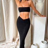 Saia Maxi Eloise - Preta