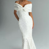 Vestido Maxi Emberly - Marfim